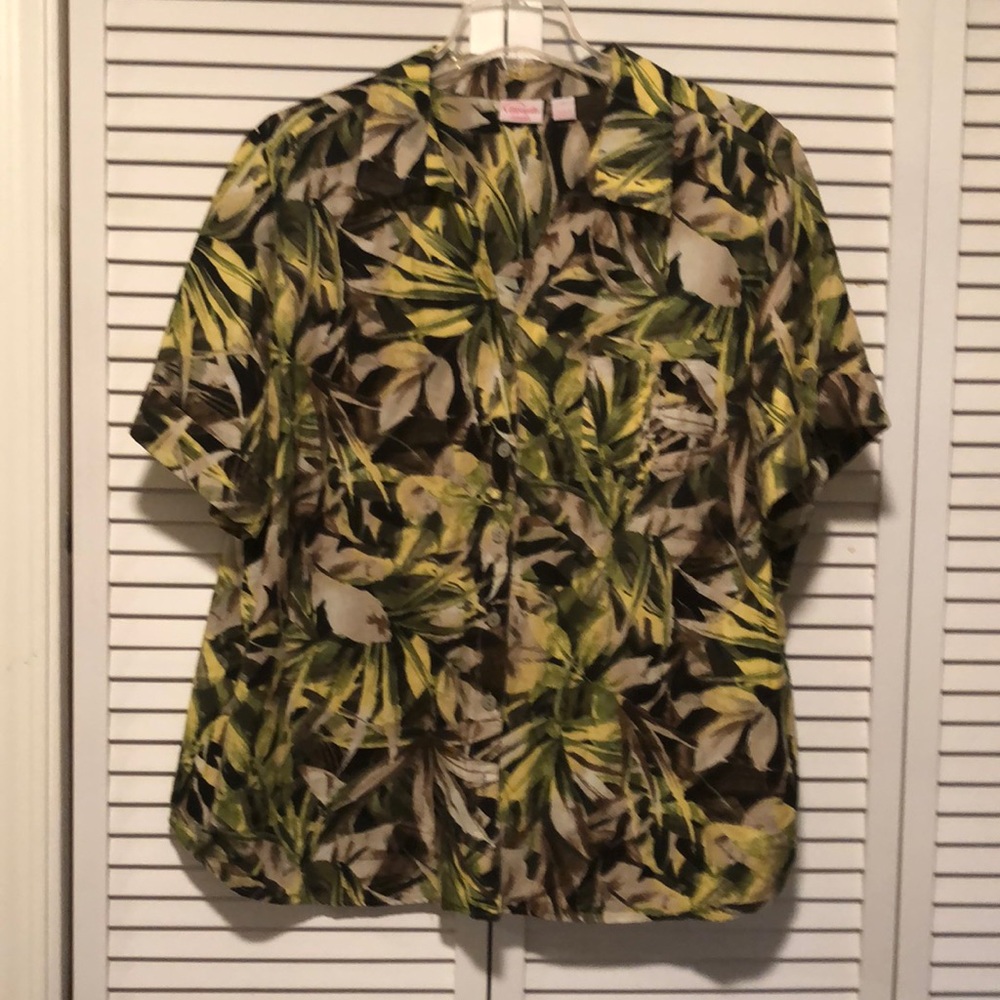 Pappagallo casual Hawaiian women’s shirt